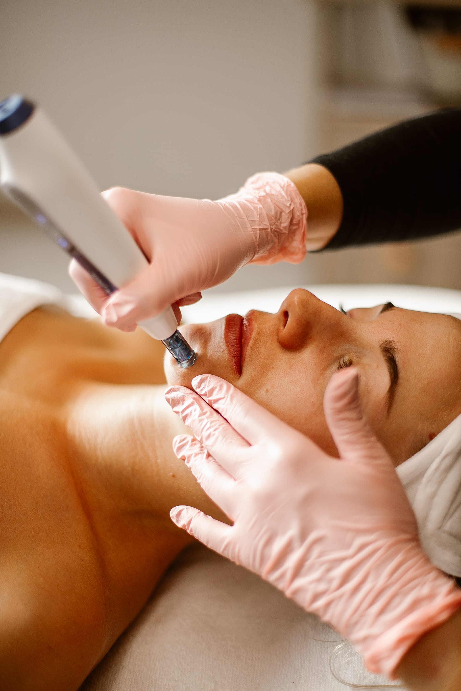 Zabiegi pielęgnacyjne na twarz